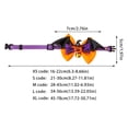 thumbnail image 2 of ZZAIXHL Halloween Pet Collar for Dogs Cat Collar with Orange Pumpkin Bow Bell Adjustable 11.02-16.93in Quick Release Breakaway Adjustable Buckle Cute Soft Collar for Small Medium Pets, 2 of 6