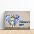 thumbnail image 3 of Manx Proud Dad Happy Father's Day Horizontal Matte Canvas Poster Cat Lover Kitten Owner Gifts Wall Art Home Decor - 02008, 3 of 5