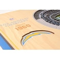 thumbnail image 4 of YouTheFan NFL Los Angeles Chargers 5 Layer Stadiumview Wall Art, 4 of 5