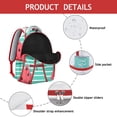 thumbnail image 4 of Watermelon Print Everyday Backpack – Wonderful Gift for Minimalists, Compact Yet Fits Daily Necessities, 4 of 6