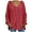 Red, variant on Brilliant Sweaters for Women Clearance $5.00 Women Winter Loose Plus Size Solid Color Long Sleeves Sweater with Hood Loose Knitwear Jumper Tops Lightweight Mid Length Purple XL
