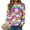 Multicolour, variant on larppty Ugly Christmas Sweatshirts for Women Casual Long Sleeve Xmas Print Pullover Shirts Crew Neck Sweaters Party Costume （Blue, S）