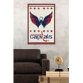 thumbnail image 2 of NHL Washington Capitals - Logo 14 Wall Poster, 22.375" x 34", Framed, 2 of 2