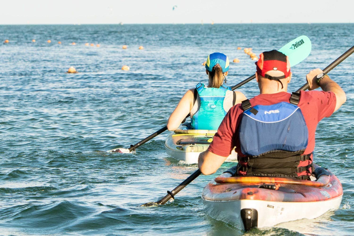 Pelican - Symbiosa Adjustable Kayak Paddle 90.5"-94.4"