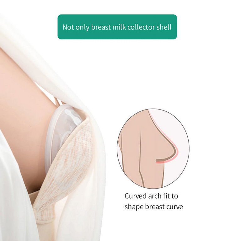 2-pack Reusable Comfort Breast Shells for Breastfeeding Relief & Protect  Cracked Sore Nipples & Collect Leaked Breast Milk Only د.ب.‏ 4.31 بات بات  Mobile