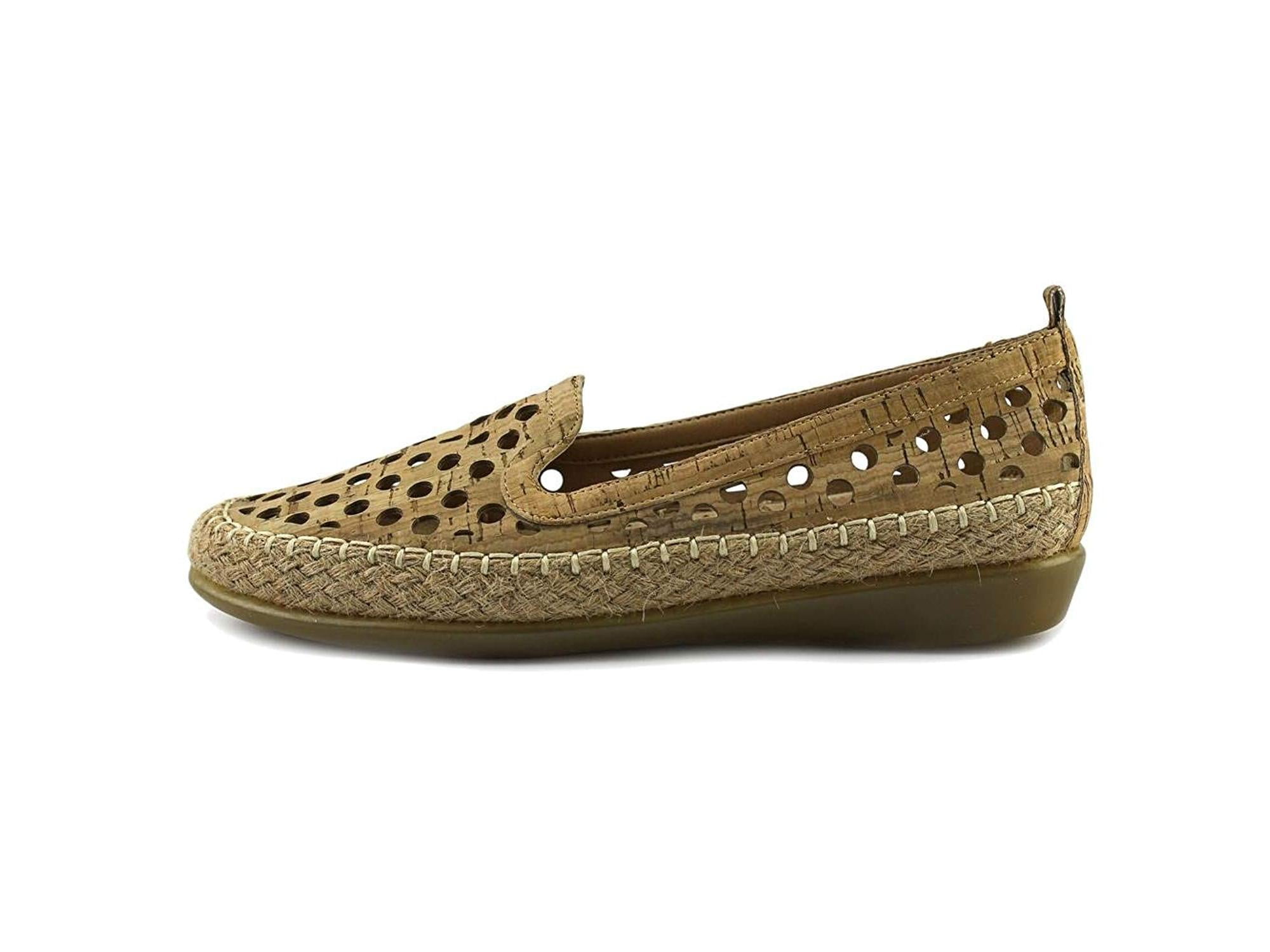 VANELi Womens nadim Leather Closed Toe Boat Shoes, Natural Cork, Size 7