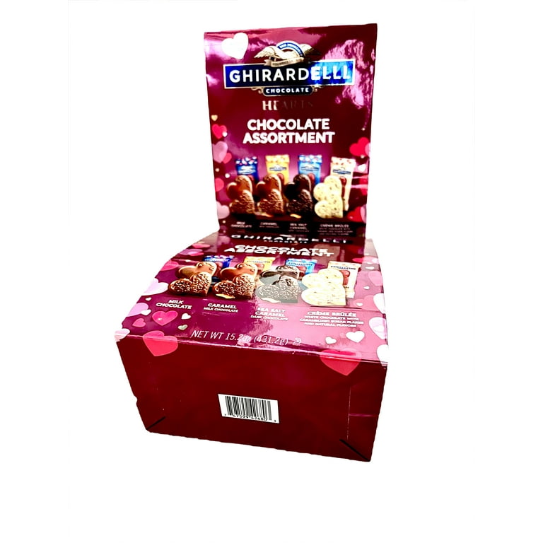Ghirardelli Chocolate Assortment Hearts, 15.2 Ounce - Walmart.com