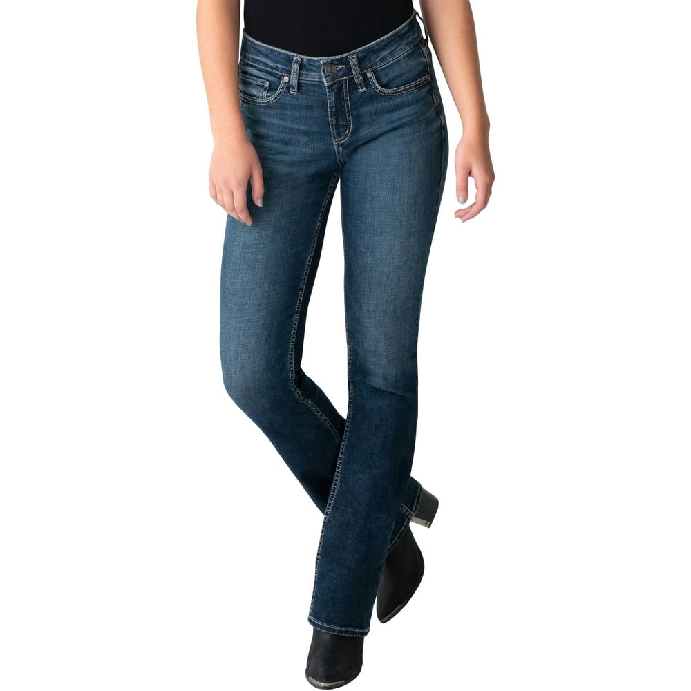 Silver Jeans - Silver Jeans Co. Women's Suki Mid Rise Slim Bootcut ...