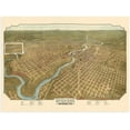 thumbnail image 2 of HISTORIX 1905 Spokane Washington Vintage Map Poster Wall Art Print, 18 x 24 Inch, 2 of 7