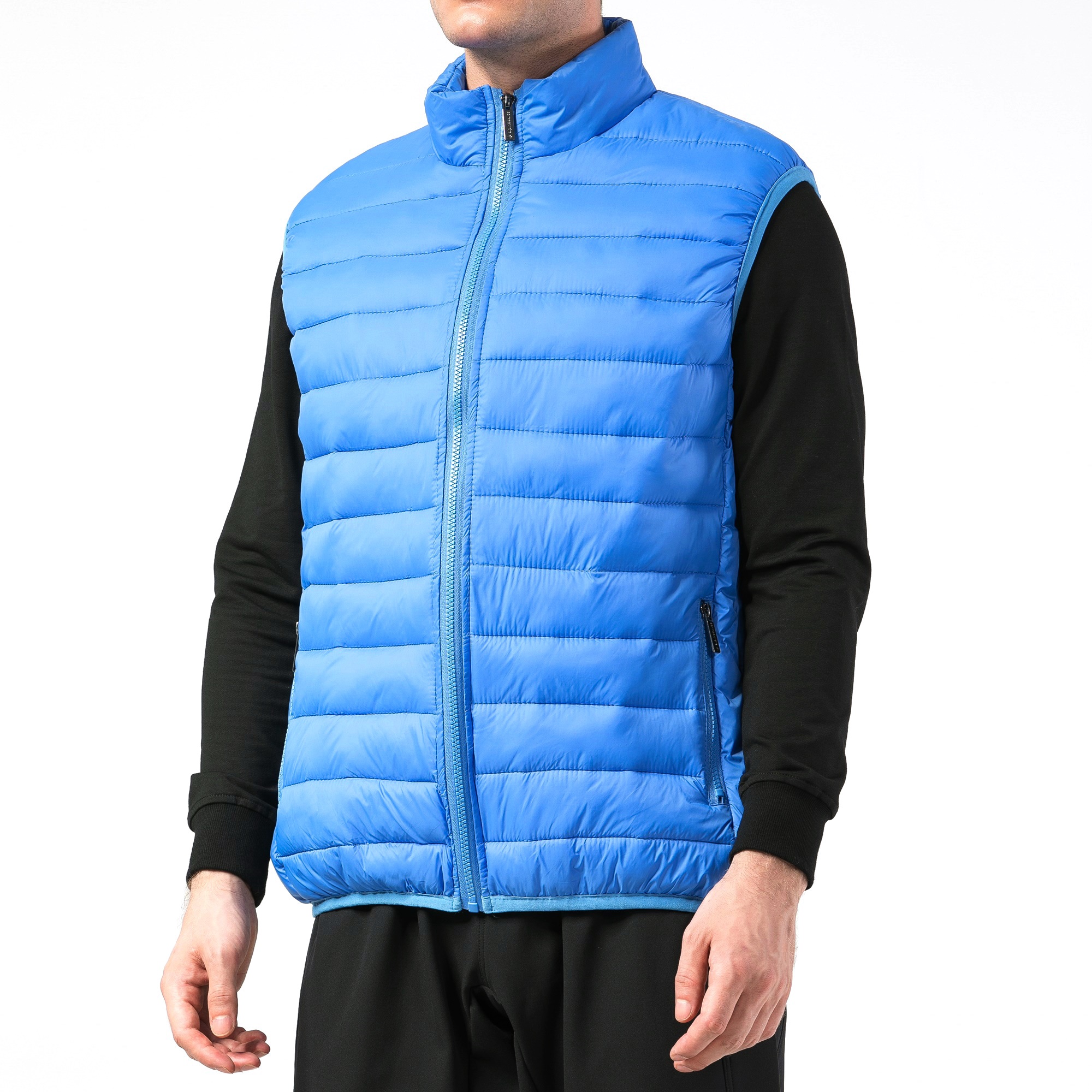 Alpine Swiss Mens Down Alternative Vest Jacket Lightweight Packable Puffer Vest - image 4 of 8