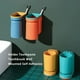 thumbnail image 5 of Yuarrent Soporte para de cepillo de montado en la pared soporte autoadhesivo estante colgante de larga duración Universal baño Juegos de accesorios de baño Amarillo Yuarrent HA078240-02, 5 of 6