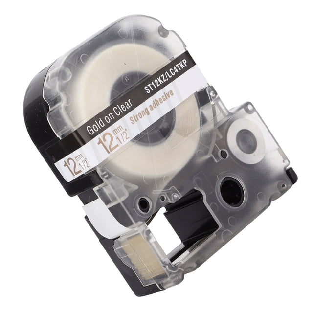 Herwey Label Maker Tape, Labeling Tape Oil-proof Anti-corrosion For KING JIM / Printer For Office Worker Student