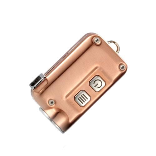 Nitecore Tini Mini Metallic Micro Usb Rechargeable Keychain Light 380 Lumens Copper W Free Ecosensa Usb Cord Walmart Com Walmart Com