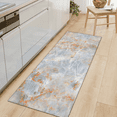 thumbnail image 4 of AUQ Bathroom Rugs,Pu Mark-Free Bathroom Decor,Gel Soft Shower Mat,,Style 9, 4 of 4