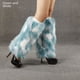 thumbnail image 2 of Calcetines de peluche de zorro de imitación para mujer, mangas largas y cortas, trajes para otoño e invierno, botas cálidas de piel de color para actuaciones en el escenario, 2 of 5
