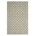 thumbnail image 2 of Dark Grey / Taupe Geometric Rug, 5' x 8', 2 of 2