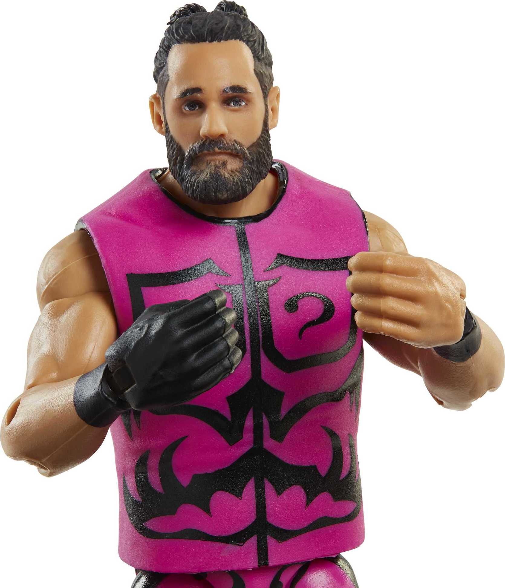 WWE Elite Seth Rollins Action Figure with Themed Accessories