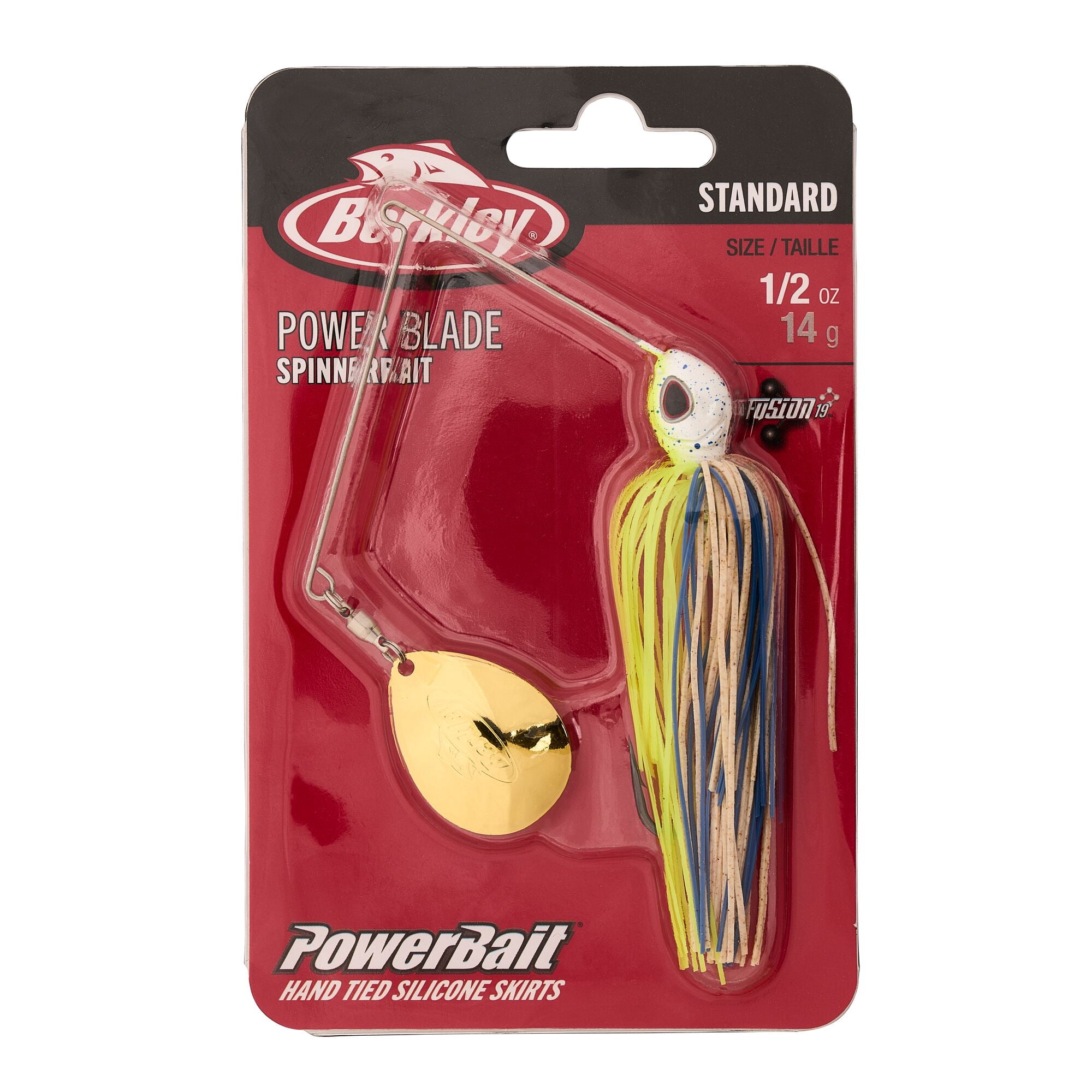 Berkley Power® Blade Standard, Spinnerbaits, Old School/Gold (1 Count)