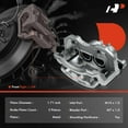 thumbnail image 2 of A-Premium Disc Brake Caliper Assembly with Bracket Compatible with Nissan Pathfinder 1999-2004 Infiniti QX4 1998-2003 Front Driver Side, 2 of 9