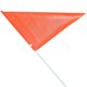 thumbnail image 4 of 1 Set of Bicycle Safety Flag with Fiberglass Flag Pole Kid Bike Triangular Flag Flag, 4 of 4