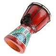 thumbnail image 2 of Djembe tambor africano Bling Bling instrumento de percusión de Madera 5 pulgadas, 2 of 12
