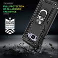 thumbnail image 6 of Compatible for Samsung Galaxy S8 Case with HD Screen Protector, Military-Grade Shockproof Protective Phone Case with Magnetic Kickstand Ring for Samsung S8 Black, 6 of 15