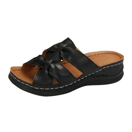 

Jungdeepe Women s Summer Women Nine Slides Animal Slippers Women Size 8 Grandma Bear Slippers for Women Women Open Toe Slippers with Little Wedge Heel Womens Slippers Socks with Extra Large