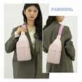 thumbnail image 5 of Lilixerw Crossbody Bags for Women Men Trendy Sling Bag Backpack Fashion Casual Chest Bag with Convertible Shoulder Strap, 5 of 6