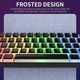 thumbnail image 4 of AJAZZ PBT Pudding Keycap 108 Keys PBT Keycap Set with Frosted Hand Feel for Mechanical Keyboard Black(Only Keycaps), 4 of 5