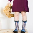 thumbnail image 5 of Honeii Majestic Fantasy Castle Print Children's Colorful Socks,Unisex Kids and Toddlers' Cushioned Sock,Kids Athletic Crew Socks,for Everyday Wear and Sports, 5 of 5