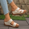 thumbnail image 2 of Mostsola Womens Platform Sandals Comfortable Arch Support Slippers Slip on Orthopedic Wedges Slides, 2 of 8