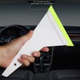 thumbnail image 2 of Escobilla de goma para limpieza de ventanas de coche, herramienta de tinte, película de envoltura de vinilo, rascador de instalación, limpiaparabrisas de vidrio, 1 piezas, 2 of 5