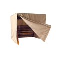 thumbnail image 3 of Columpio cubierta exterior poliéster impermeable muebles cubierta Patio familia columpio silla cubierta Sincero Hogar, 3 of 6