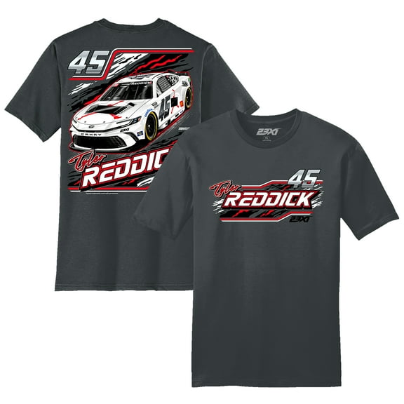Youth 23XI Racing Charcoal Tyler Reddick Jordan Brand Car T-Shirt