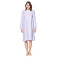 thumbnail image 2 of Casual Nights Women's Flannel Floral Long Sleeve Nightgown, 2 of 5
