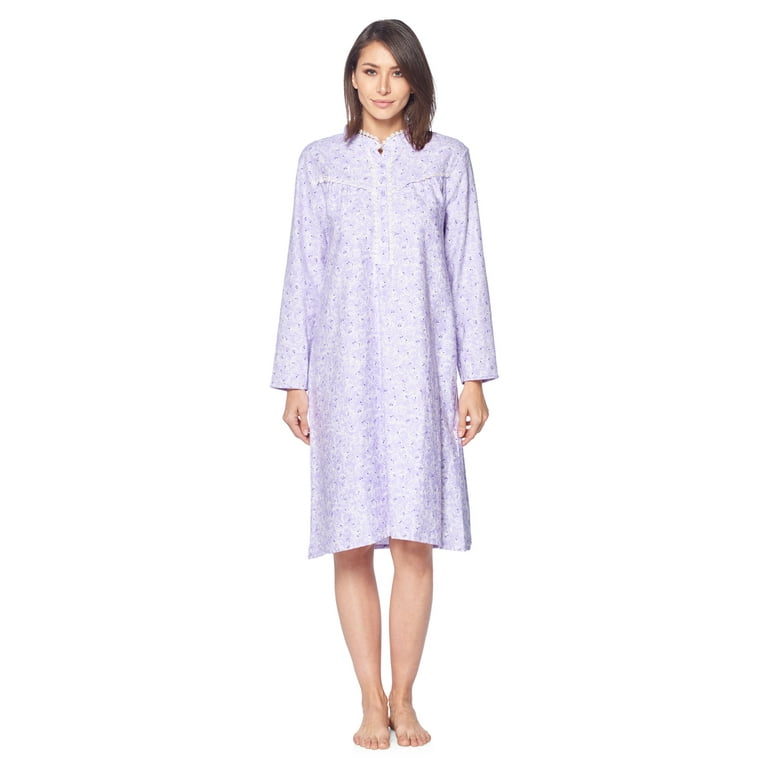 Long sleeve cheap nightgown walmart