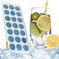 thumbnail image 2 of Fall Decor Indoor Ice Cube Mold Silicone Ice Cube With Removable Lid 21 Grid s For Freezing Reusable For Cocktails Stackable Flexible And Ice Cubes Clearance, 2 of 6