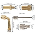 thumbnail image 5 of Bicycle Valve Adapter Inflatable Fitting Pipe Valve Adapter Bicycle Pump, 5 of 6