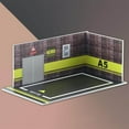 thumbnail image 2 of 1:32 Parking Lot Model Car Diecast Garage for Cabinet Scene Diorama Collection Background 32118 Multicolor, 2 of 4