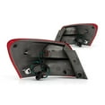thumbnail image 2 of For 2008-2013 Nissan Rogue Tail Light Driver and Passenger Side CAPA Certified Bulbs Included NI2800183 + NI2801183 | 26555-JM00A, 2 of 8