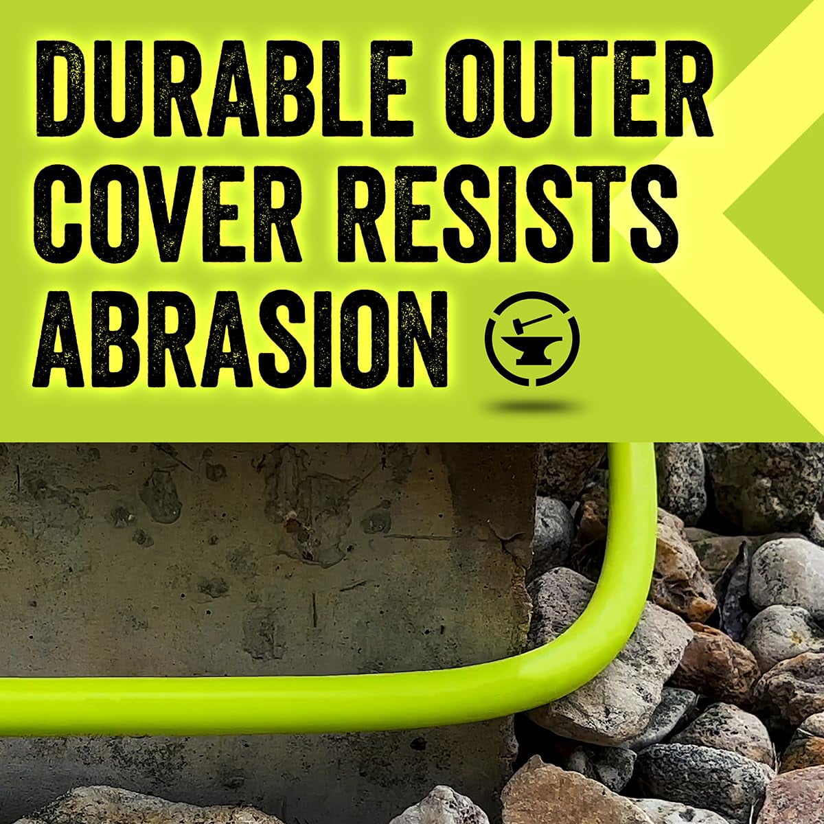 Garden Utility Hose 5/8 In. X 15 Ft.  Lightweight All-weather Water Durable And Flexible Leak-free Connections