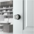 thumbnail image 3 of Baldwin Reserve FDCRYTRR190 Full Dummy Crystal Knob and Traditional Round Rose Satin Black Finish, 3 of 7