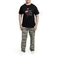 thumbnail image 5 of CafePress - Embrace Your Inner Flamingo Men's Dark Pajamas - Men's Dark Loose Fit Cotton Pajama Set, 5 of 7