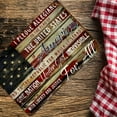 thumbnail image 6 of UV-Printed Pledge of Allegiance American Sign - 8x12 Rustproof, Sunproof, Weatherproof Wall Art for Home, Office, Bar, Club, Cinema, Coffee House, Bedroom - Scratch-Resistant IndoorOutdoor Decor, 6 of 6