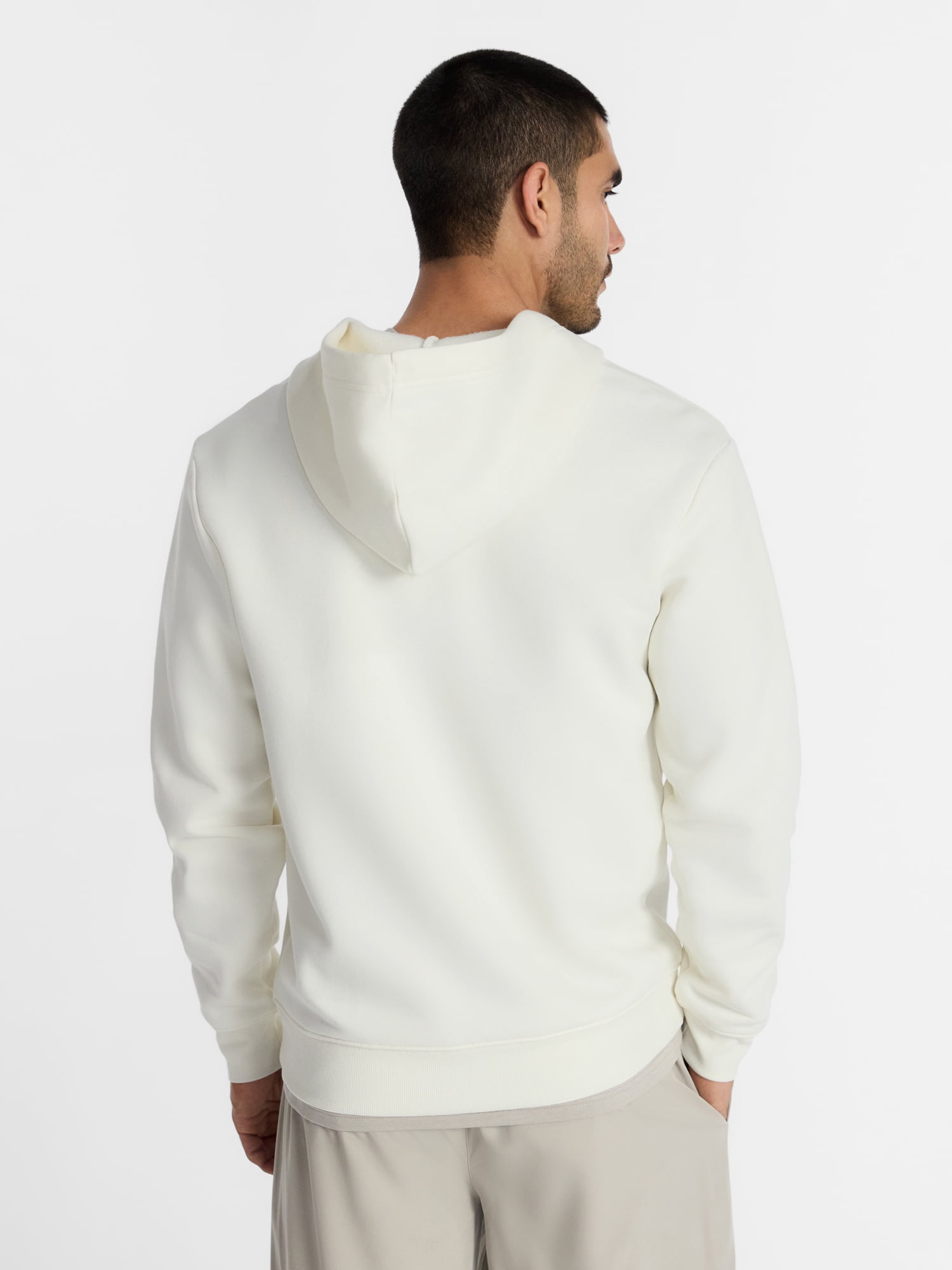 Athletic Works Men's and Big Men's Zip Up Fleece Hoodie Sweatshirt, Sizes S-5XLT