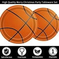 thumbnail image 4 of 96Pcs Basketball Party Decorations Disposable Tableware Set Party Supplies Plate,Cutlery, 4 of 5