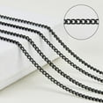 thumbnail image 6 of 33 Feet/10m 3.5mm Cable Link Chain Bulk Iron Chain Links with Spool & 20Pcs Lobster Clasps & 50Pcs Jump Rings Black Curb Chain Bracelet Necklace Making Kit, 6 of 6