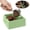 Green, variant on Silicone Espresso Knock Box, Quiet Non-Slip Coffee Puck Bin, Durable Barista Knock Box for Coffee Grounds, Universal Countertop Espresso Accessories(Black)