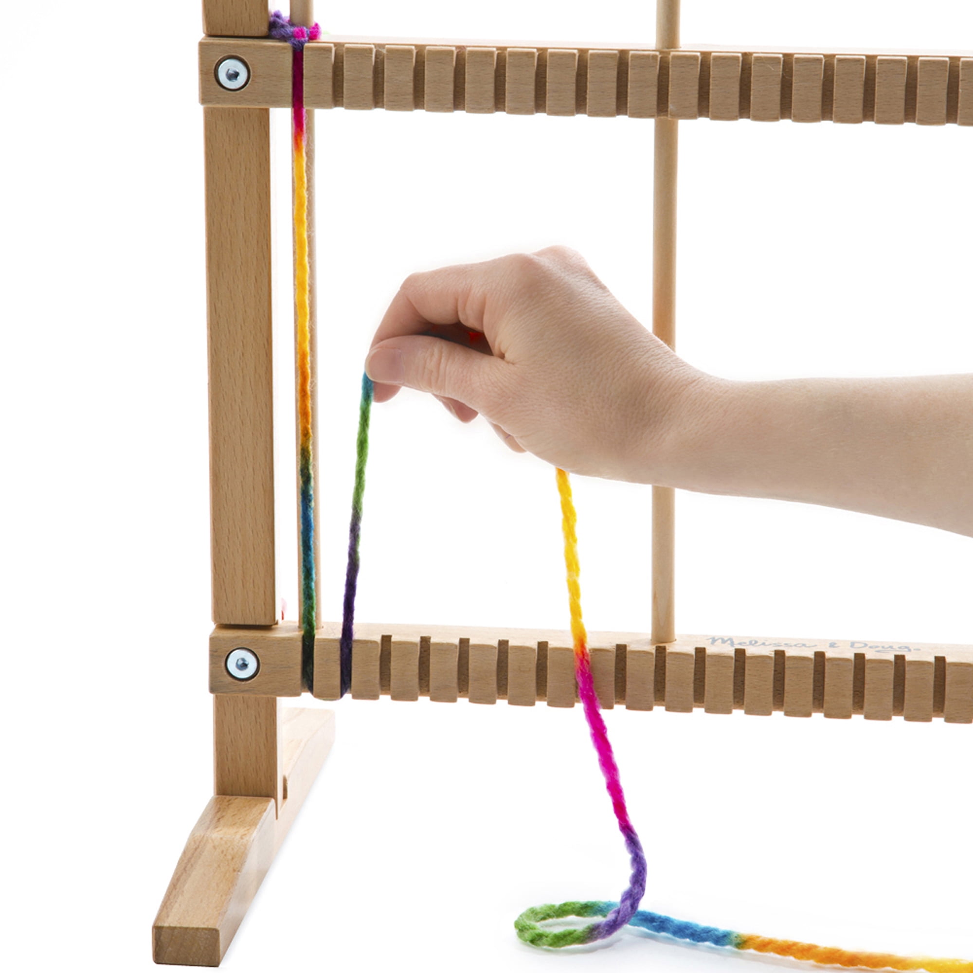 melissa and doug wooden loom
