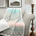 thumbnail image 2 of Elephant Stripe Throw by Lush Decor, 2 of 3